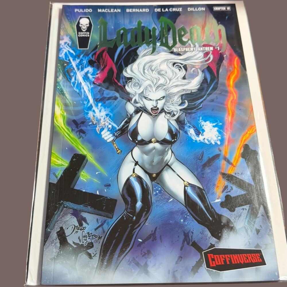 Lady Death Blasphemy Anthem #1 Coffin Comics Comic Book NM